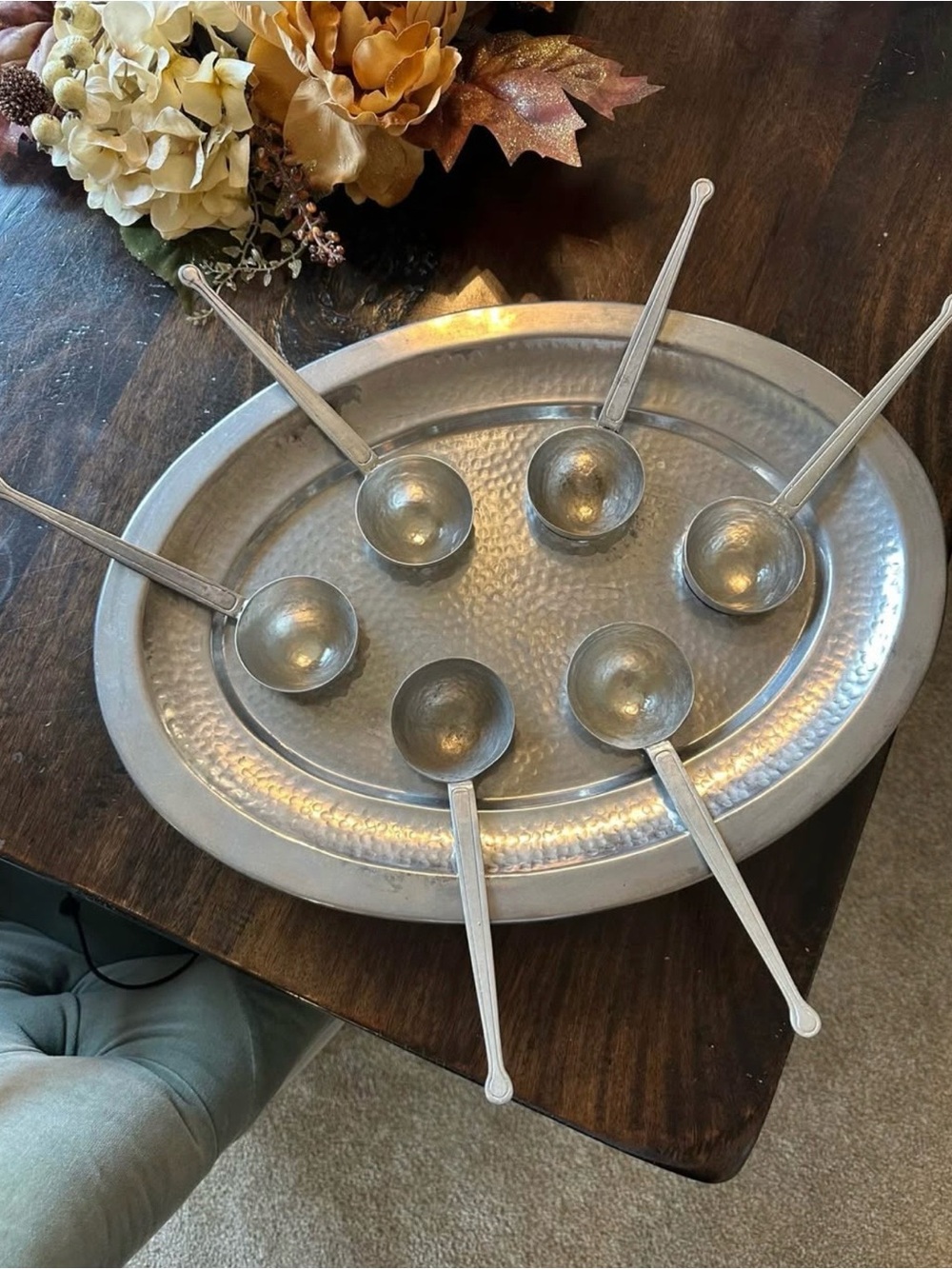 Pottery Barn Mediterranean Serving Spoon Platter